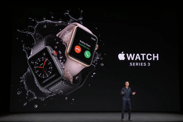 презентация Apple Watch 3-го поколения