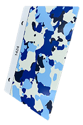 защитная пленка светлые синие пятна пленка на заднюю часть корпуса светлые синие пятна