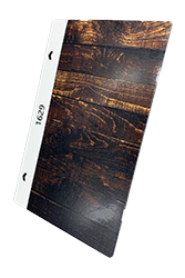 защитная пленка дерево темное пленка на заднюю часть корпуса дерево темное