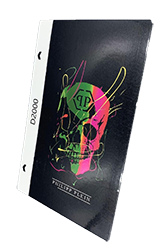 защитная пленка зелено-розовый череп пленка на заднюю часть корпуса зелено-розовый череп